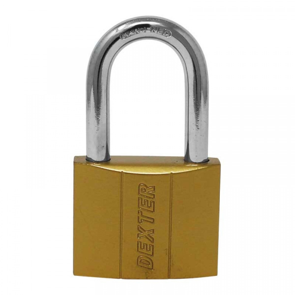 CANDADO DEXTER LATONADO 6O MM GL 