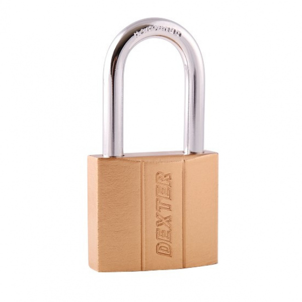 CANDADO DEXTER LATONADO 50 MM GL  (1)